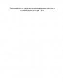 Estrés académico en estudiantes de psicología de octavo ciclo de una universidad privada de Trujillo - 2020