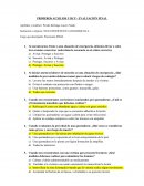 PRIMEROS AUXILIOS Y RCP - EVALUACIÓN FINAL