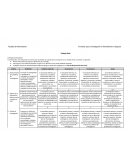 Rúbrica TF - formación para la investigación