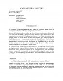 PEP 1 FINANZAS. CASO: GENERAL MOTORS