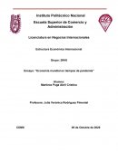 Economía Mundial en tiempos de Pandemia