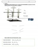 REPRESENTACIÓN GRÁFICA DE LA CELDA ELECTROQUÍMICA
