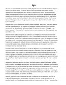 Ego - cuento corto de terror