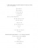 Matematicas. Hallar los planos tangentes a las superficies siguientes en los puntos que se indican