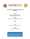 Administración de programas de nutrición