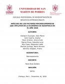 ANÁLISIS DE LOS FACTORES MACROECONOMICOS QUE INFLUYEN EN LA ECONOMIA DE SUDAFRICA EN EL AÑO 2020