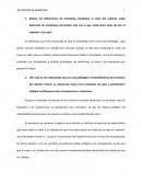 Definición de Marketing