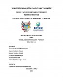 Modelo de Osterwalder - Pigneur