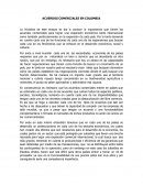 Acuerdos Comerciales en Colombia