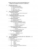 ESTRUCTURA DEL PLAN DE NEGOCIO (REFERENCIAL) EMPRESA DE COMERCIALIZACION Y/O SERVICIO