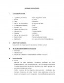 INFORME PSICOLOGICO FACES III