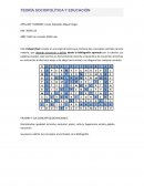 Teoria de sociopolitica y educacion uces