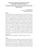 SISTEMA DE ORGANIZACION COMUNITARIA. TENIENTES GOBERNADORES DEL DISTRITO DE PILCUYO