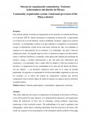 SISTEMA DE ORGANIZACION COMUNITARIA. TENIENTES GOBERNADORES DEL DISTRITO DE PILCUYO