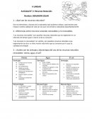 Actividad N° 2: Recursos Naturales