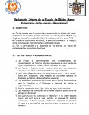 Reglamento Interno de la Escuela de Béisbol Menor Comunitaria Carlos Subero “Escorpiones”