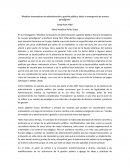 Modelos innovadores de administración y gestión pública: hacia la emergencia de nuevos paradigmas