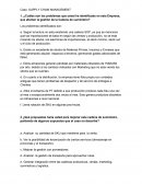 Caso: SUPPLY CHAIN MANAGEMENT