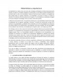 Matemáticas y arquitectura