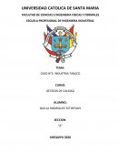 CASO N°2: INDUSTRIA TABACO