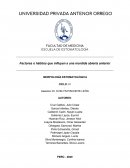 FACTORES O HÁBITOS QUE INFLUYEN A UNA MORDIDA ABIERTA ANTERIOR