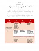 Estrategias y recursos para la gestión de emociones