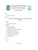 ANÁLISIS DE LA CRISIS POLÍTICA EN LA ECONOMÍA DEL PERÚ (2016 – 2020)