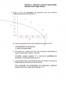 Práctica 1. Elección y costo de oportunidad