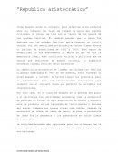 Republica Aristocrática