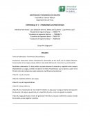 Tema del laboratorio: Fenómenos Electrostáticos