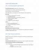 LOGÍSTICA DE PRODUCCIÓN