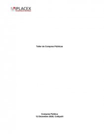 Compras Públicas. Página 1