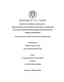 IDENTIFICACIÓN DE LOS FACTORES DE ÉXITO PARA LA ELABORACIÓN DE UN PLAN DE NEGOCIOS PARA GENERAR UN RESTAURANTE DE COMIDA INTERNACIONAL