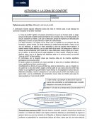 LA ZONA DE CONFORT