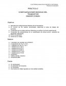 PRÁCTICA 2 CONFIGURACIONES BÁSICAS DEL TRANSISTOR