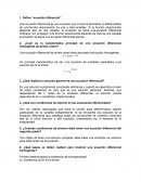 Cálculo 2 “ecuación diferencial”