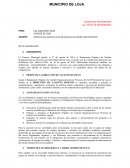 Solicitud que autorice inicio de proceso de Cambio Administrativo