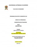 CONSTITUCION DE EMPRESA