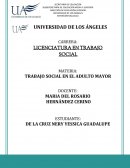 TRABAJO SOCIAL EN EL ADULTO MAYOR