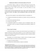 Administración Pública de la Revolución Juliana de 1925_1931