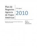 Plan de Negocios Agencia de Viajes Américas