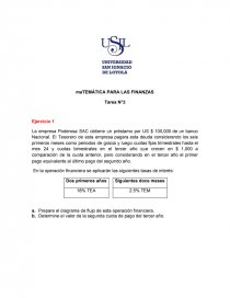 MATEMÁTICA PARA LAS FINANZAS. Página 1
