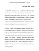 EL ABORTO, UNA REALIDAD QUE SUPERA AL DELITO