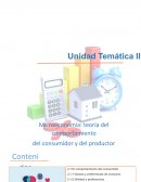 Microeconomia: teoría del comportamiento del consumidor y del productor