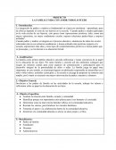 PROYECTO LA FAMILIA UNIDA CON AMOR TODO LO PUEDE