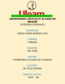 PATRIMONIO CULTURAL DEL ECUADOR