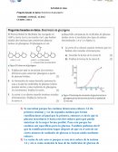 Pregunta basada en datos: Biosíntesis de glucógeno