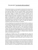 La decision del presidente 1982