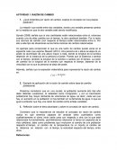 Actividad. Razón de cambio. Ejemplo de aplicación de la razón de cambio sobre tasa de cambio poblacional