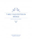 T-MEC Y SUS EFECTOS EN MÉXICO